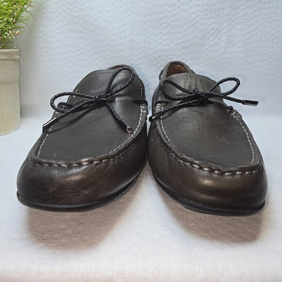 MENS VIONIC MERCER LUCA SHOE SLIP-ON LOAFER MOCASSIN GRAY SIZE 8 NWOT - Picture 8 of 10